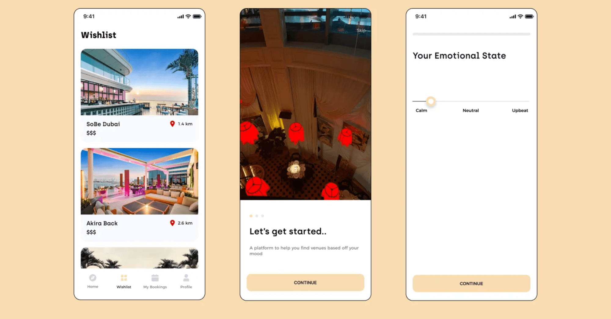 A Mood-Based Venue Discovery App for CityServe
