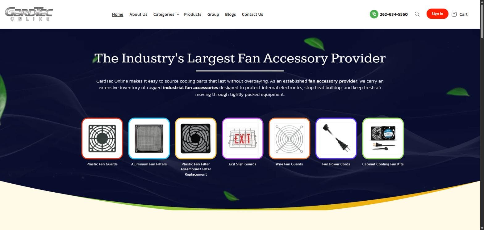 An eCommerce Platform for GardTec Online